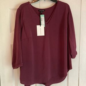41 Hawthorn Purple Blouse 2X